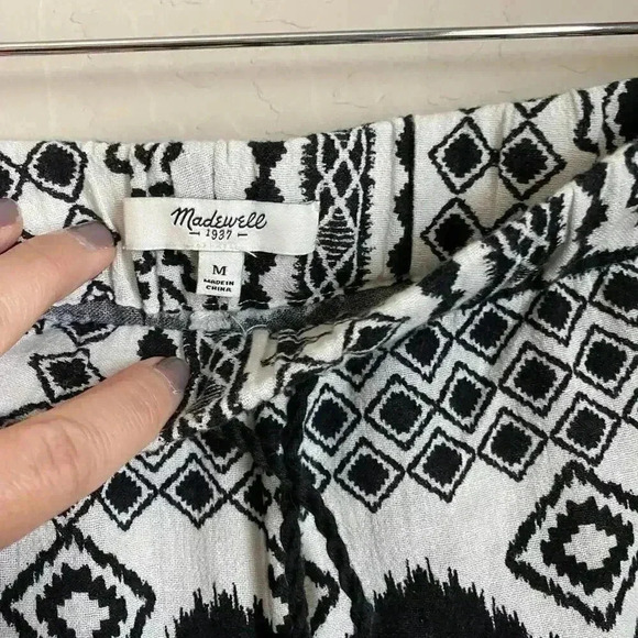 Madewell‎ Shorewalk Cover-Up Pants Diamond Coast - Picture 3 of 14